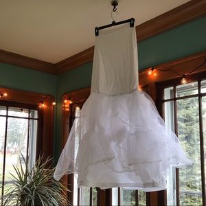 XXS White Aline Petticoat Slip